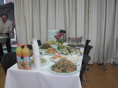 Mountains of Korean food